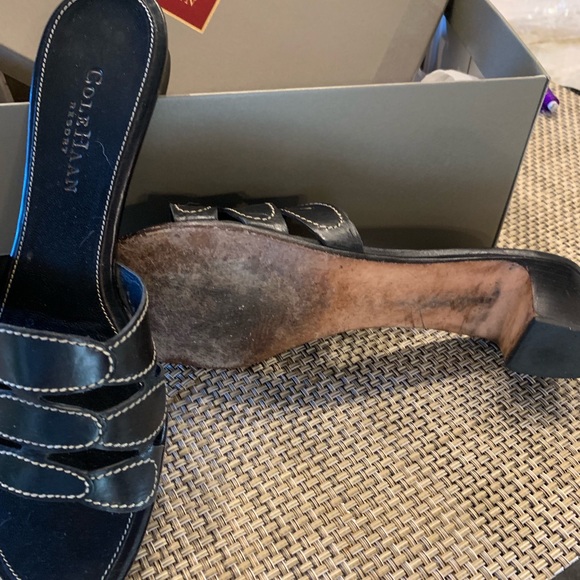 Cole Haan black sandals - Picture 3 of 4